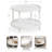 Amelea Tiered Round Living Room Coffee Table-126741711