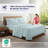 Bedroom 100% Organic Viscose From Bamboo Sheets Set, 300 Thread Count, Cooling Bedding Sheets for Hot Sleepers, Flat, Fitted, Pillowcase-111656341-129992773