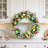 Easter Wreath For Front Door Decor Easter Decorations Easter Wreath for Front Door With Easter Eggs Artificial Daisy Flowers 18 inch Artificial Easter Wreath