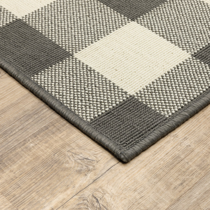 Sand & Stable Lyle Plaid Indoor/Outdoor Rug & Reviews | Wayfair