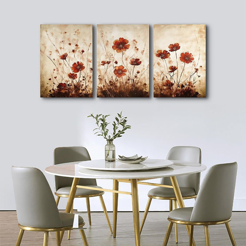 3 Piece Wrapped Canvas Print