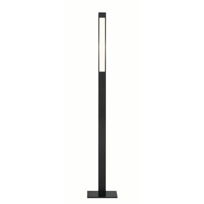 Lampe sur pied à DEL George Kovacs au fini charbon anodisé