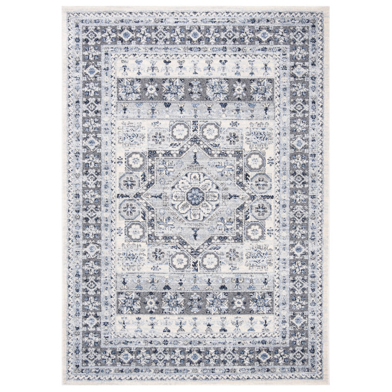 Pennie Performance Oriental Rug, Rectangle 4' x 6'