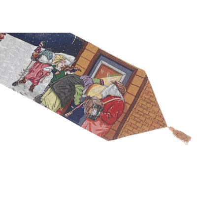 Tapestry Runner (Mummers Knocking) (54")