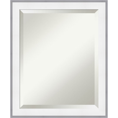 Maya Beveled Framed Wall Mirror