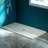Lyon 47.75-in L x 36-in W Zero-Threshold End-Drain Shower Base with Center Drain Placement, Matching Decorative Drain Plate and Tile Flange, Wheel Chair Access, Low Profile-114866147