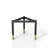 Ellint Solid Wood Table Leg