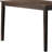 48" Espresso Wood Dining Table