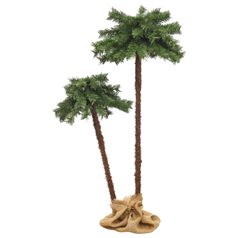 Arbre de Noël artificiel avec décoration à DEL, H 41,3 po x l 70,9 po