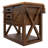 Jaren 43.5 " W Kitchen Island with Solid Wood Top