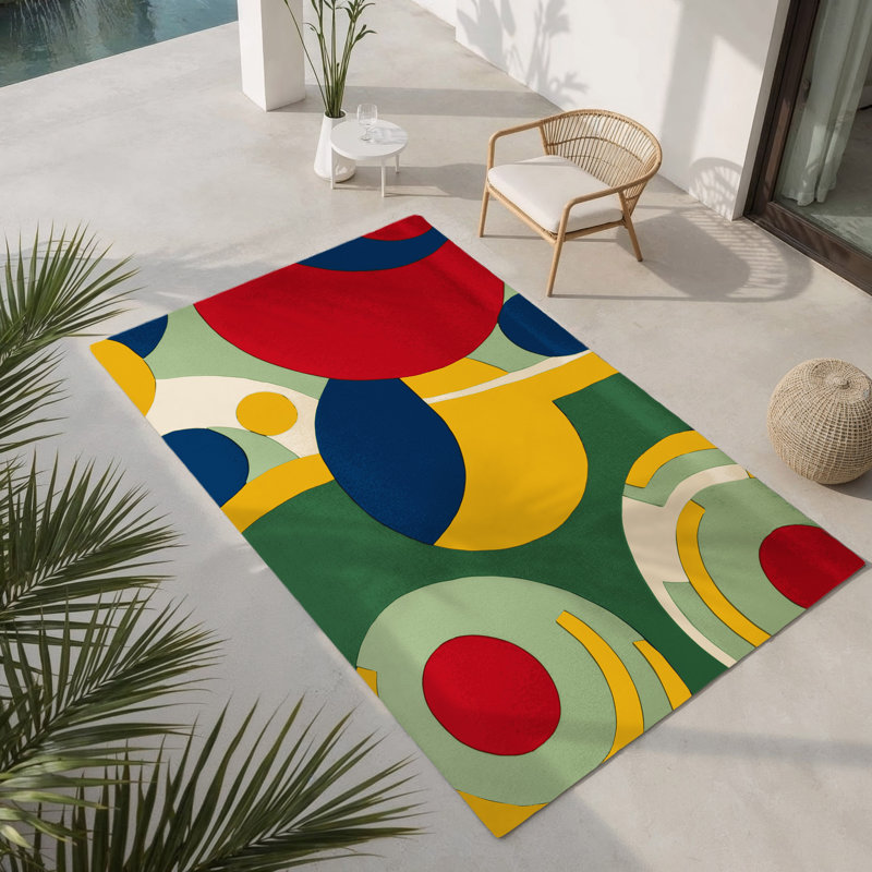 Tapis intérieur et extérieur Snappy Strut, Rectangle 1'6" x 2'6"