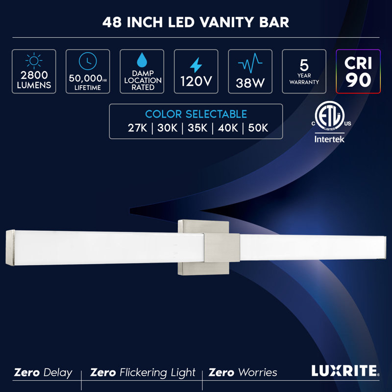 Dimmable LED Vanity Light
