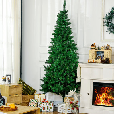 Demi-arbre de Noël artificiel avec 229 branches