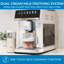 Kenmore Super Automatic Espresso Machine with Dual Cream System Milk Frother & Grinder