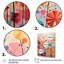 Fusion colorée et vibrante - Collages abstraits, impressions sur toile-426755261-426755203