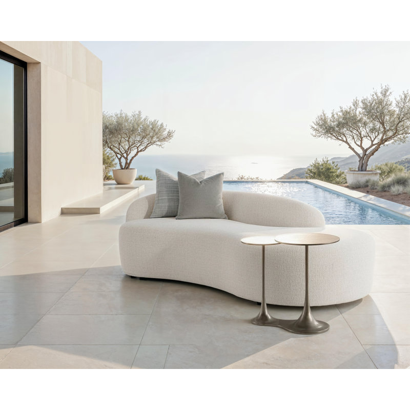 Bernhardt Exteriors Cerchi Accent Table, Gray