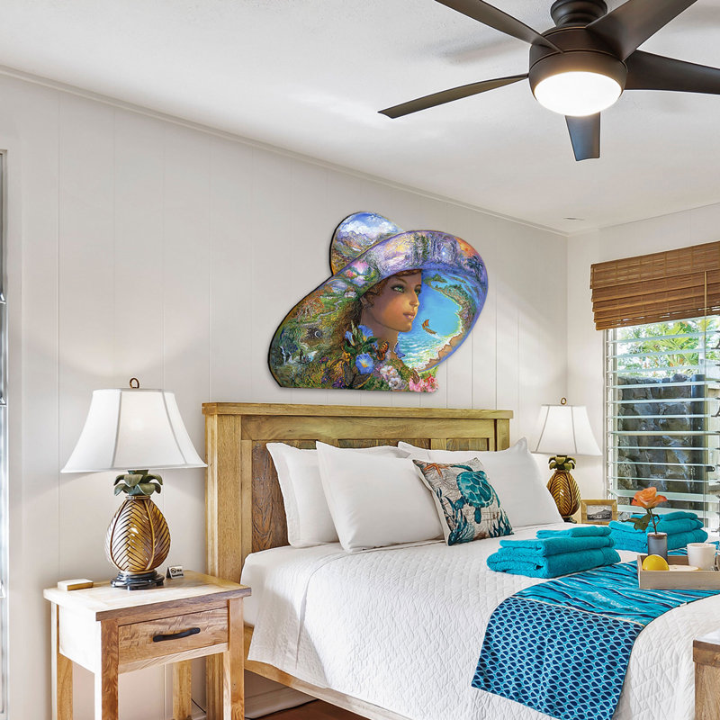 Décoration murale en forme de chapeau intemporelle et dessus de porte, H 24 po x l 18 po x P 1 po