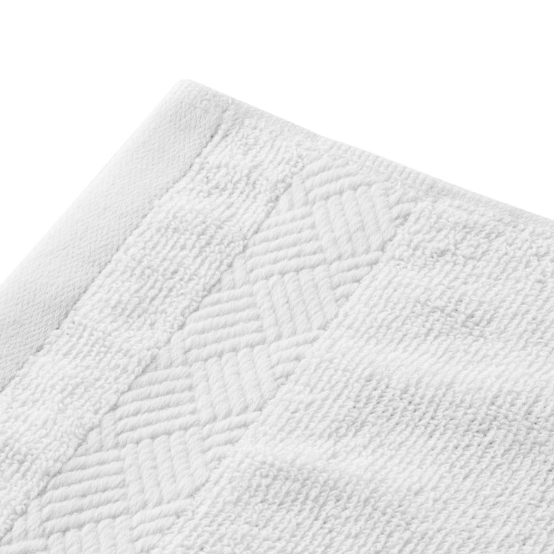 Essuie-mains 100% coton Kadaija, Blanc