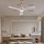 Jhamarion 42" Modern LED Ceiling Fan Chandelier with Remote-2092615410