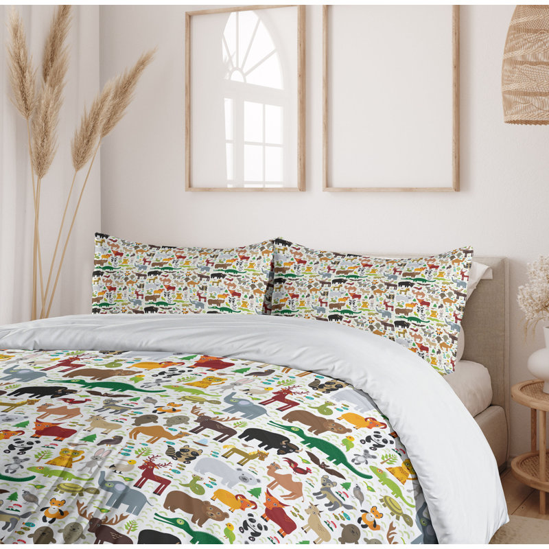 No Duvet Cover, Queen Duvet Cover + 2 Standard Shams