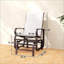 Ensemble de 2 chaises berçantes d'extérieur-1867702533