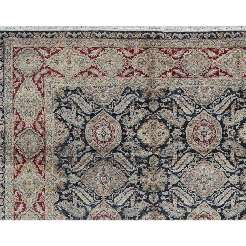 Wool Oriental Area Rug, Rectangle 8'9" x 11'11"