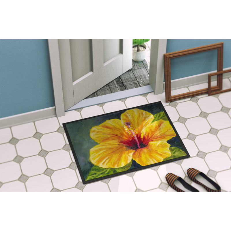 Walberg Non-Slip Indoor / Outdoor Doormat, Rectangle 2' x 3'