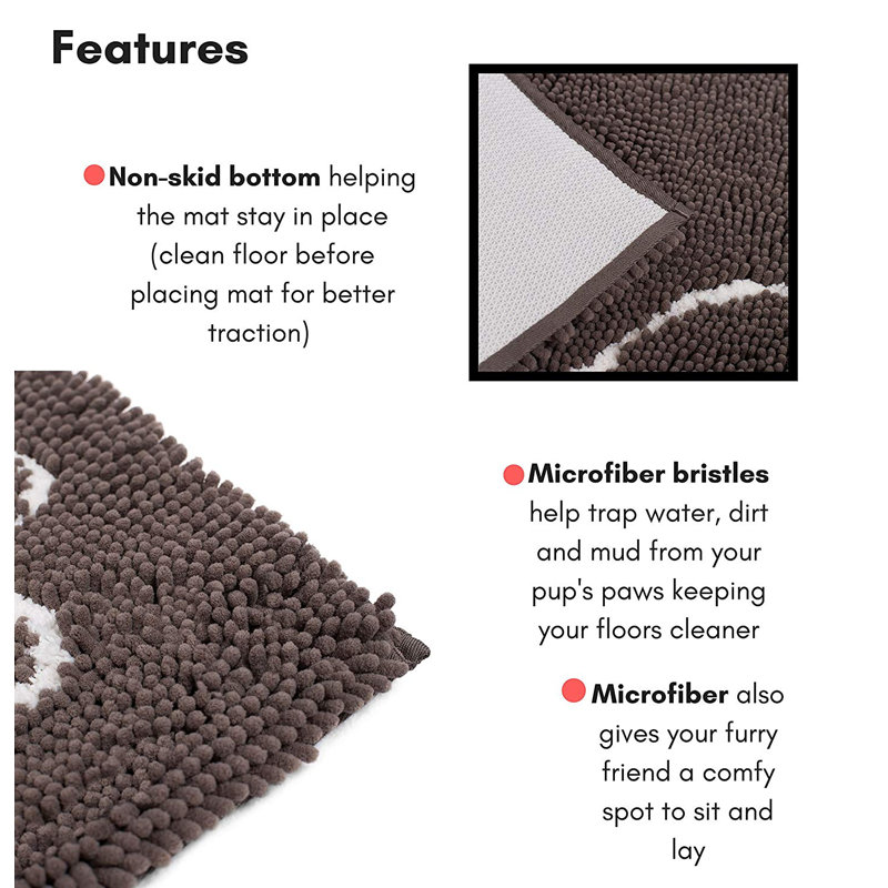 Tapis de porte 60 po x 30 po