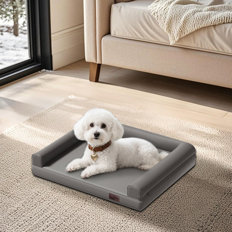 Pet Bed Bolster, 18cm H x 78cm W x 58cm D