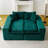 Luxury Green Turtle Velvet Multifunctional Sofa-843493912