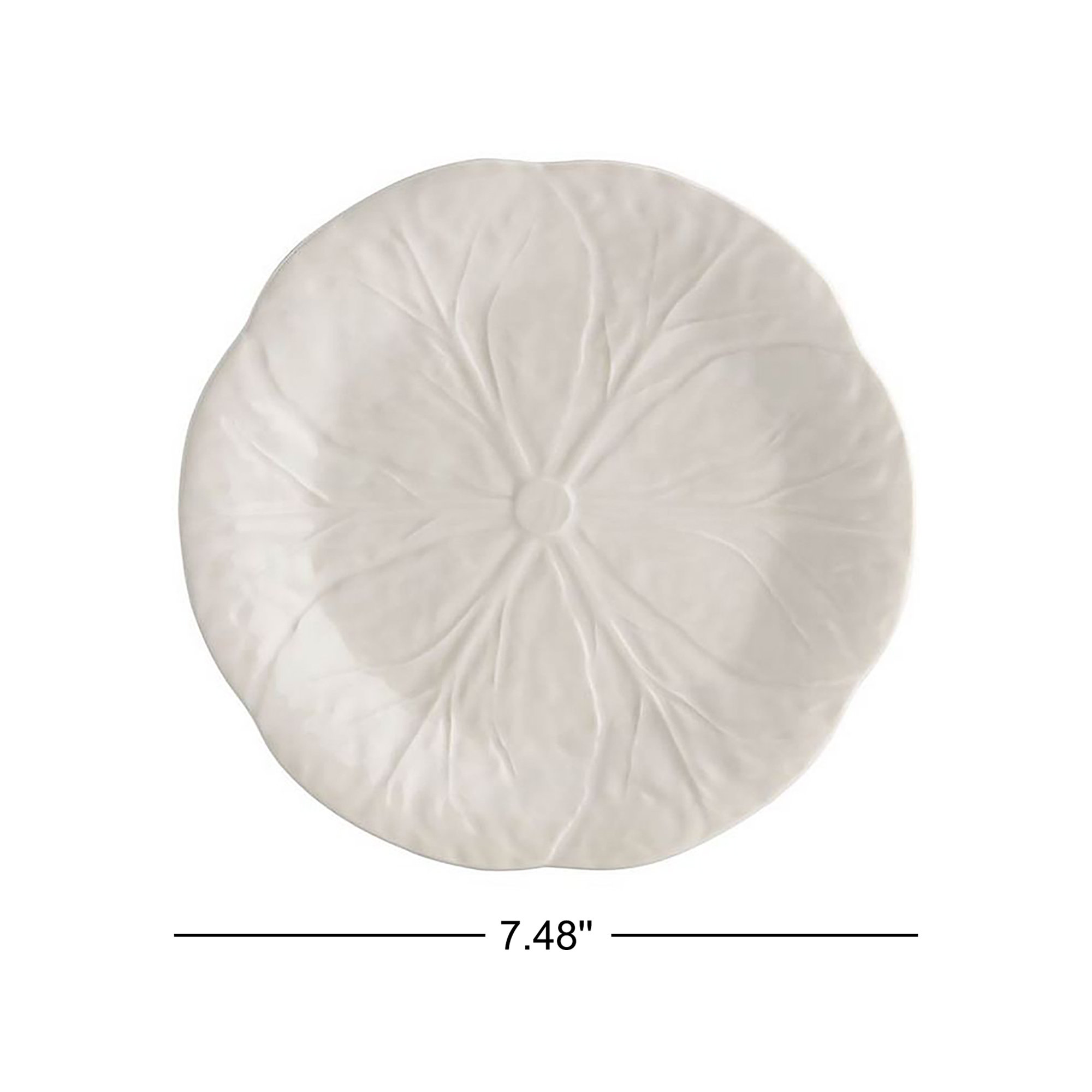 Bordallo Pinheiro Cabbage Appetizer Plate