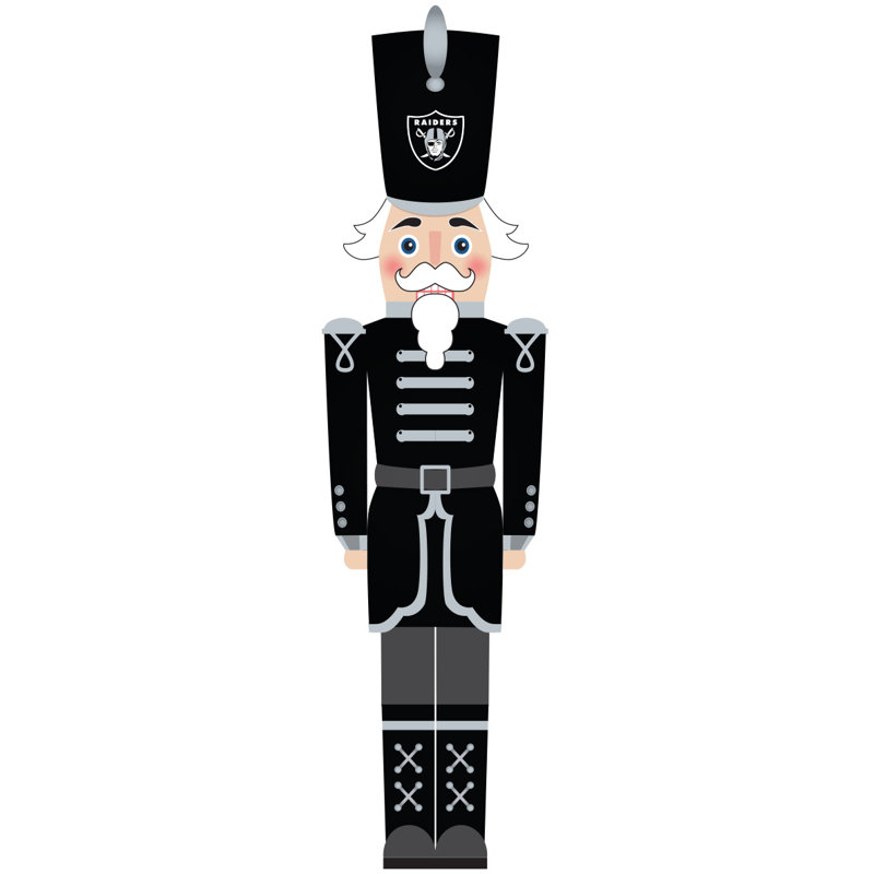 Las Vegas Raiders 46" Nutcracker Leaner