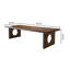 Tables de conférence simples en bois massif brun foncé-661763926