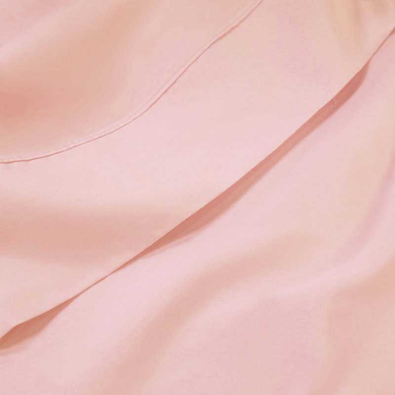 Blush Queen Organic Cotton Percale Deep Pocket Sheet Set