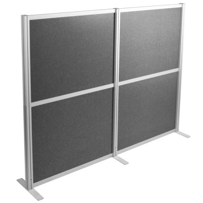 VIVO Modular Wall System, 2 PET Panels, Modern Office Cubicle Dividers