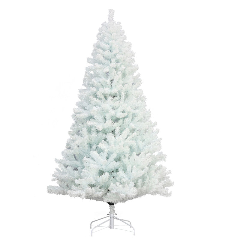 7.5" H White Flocked/Frosted Christmas Tree