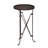 Bronze Accent Table - Unique Round Design For Living Room & Entryway