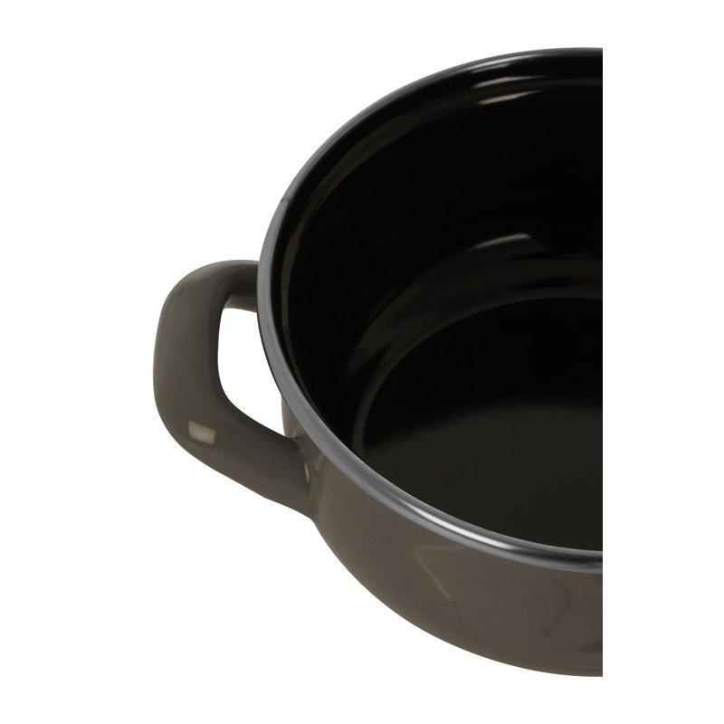 Danielburnham 0.5 l Aluminium Round Casserole, Grey