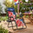 Zero Gravity Chair, Folding Recliner Outdoor Patio Lounge Chair With Adjustable Headrest and Cup Holder Tray-1821262091