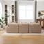 Canapé modulaire rembourré en mousse rembourré de mousse l 104 po-1930691424