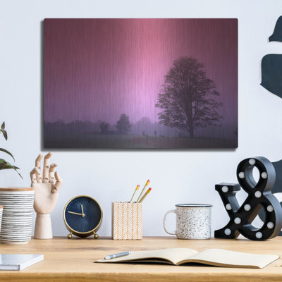 Evening Fields' by Photoinc Studio, Metal Wall Art