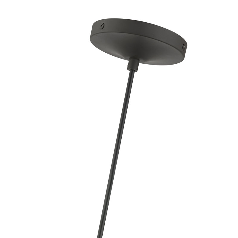 Luminaire suspendu en forme de dôme à 1 lumière Markdavid, Bronze