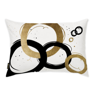 Oakledge Infinite Circles Lumbar Pillow