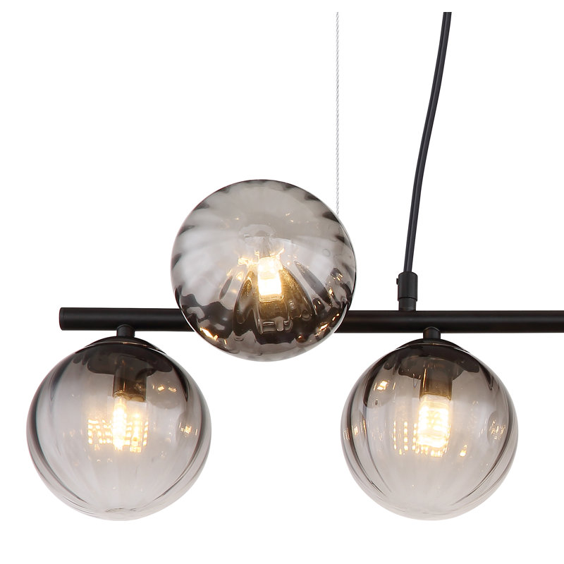 Nigan 7 - Light Matte Black Pendant