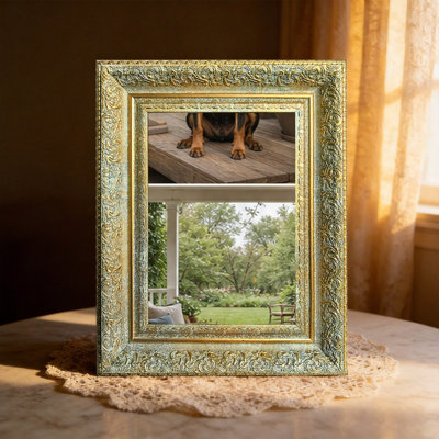 Polished Picture Frame with Home Accent Finish