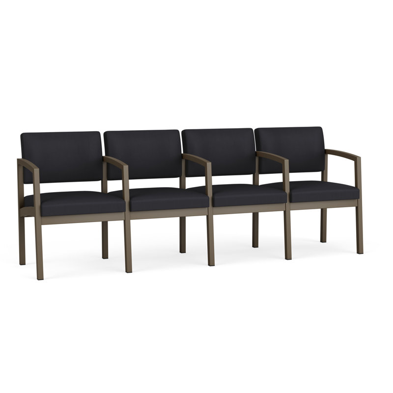 Structure en métal 4 places Lenox, Bronze, Noir Patriot Plus - nettoyez le vinyle avec un lin
