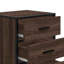 40cm W Metal Bedside Table-1167384352