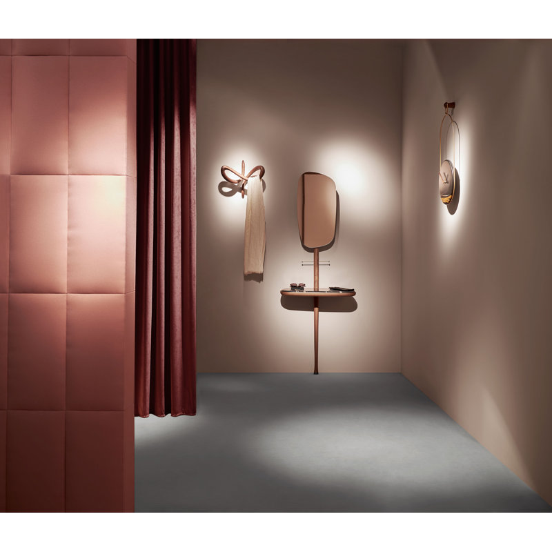 Vertigo Solid Wood Wall Wall Mounted Coat Rack