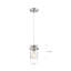 Luminaire suspendu en pot 1 lumière Malaki-1212230540