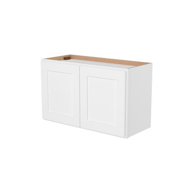 Wall Kitchen Cabinet, Ready to Assemble, 12 D x 30 W x 18 H, White